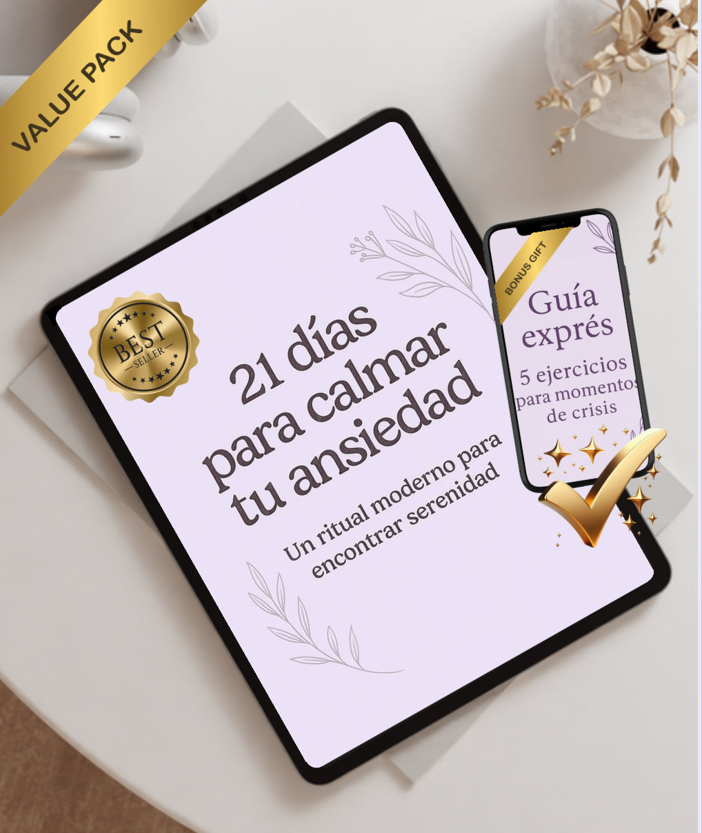 Value Pack: Guia de 21 dias + Guía Exprés para crisis